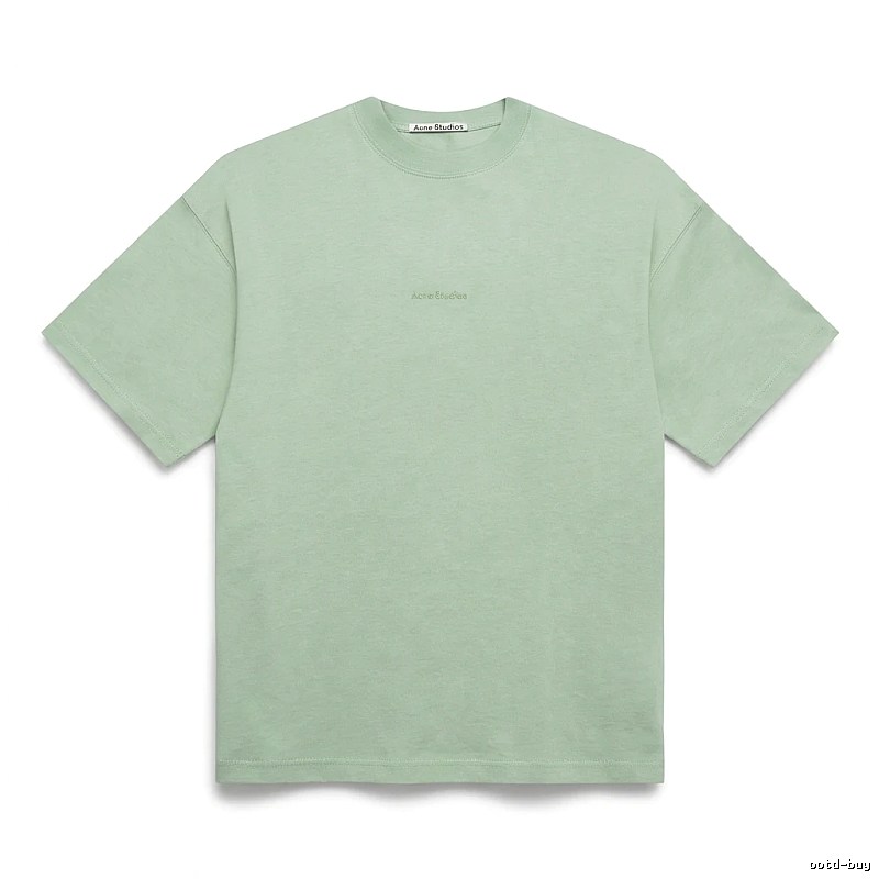 Acne Studios minimalist style light green T-shirt