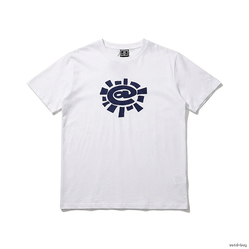 ADWYSD Printed Simple White T-shirt
