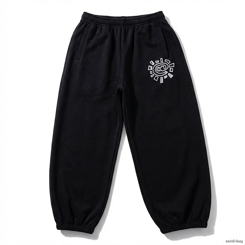 ADWYSD sunflower black casual pants