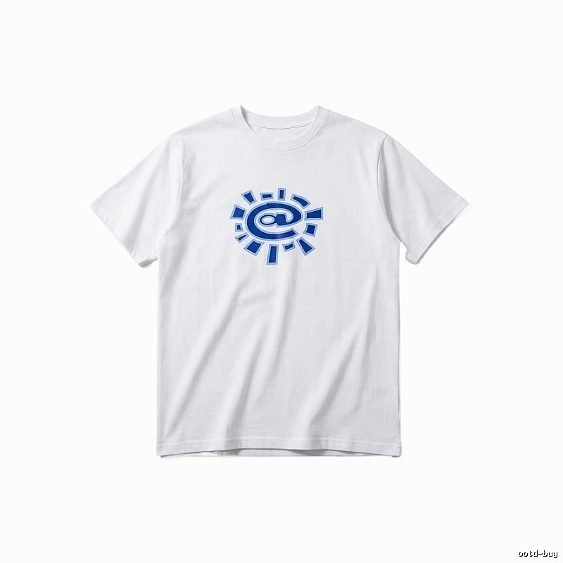 ADWYSD Sunflower Simple White T-shirt