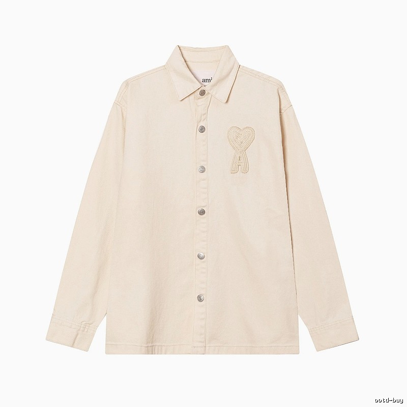 AMI Embroidered Love Style Shirt