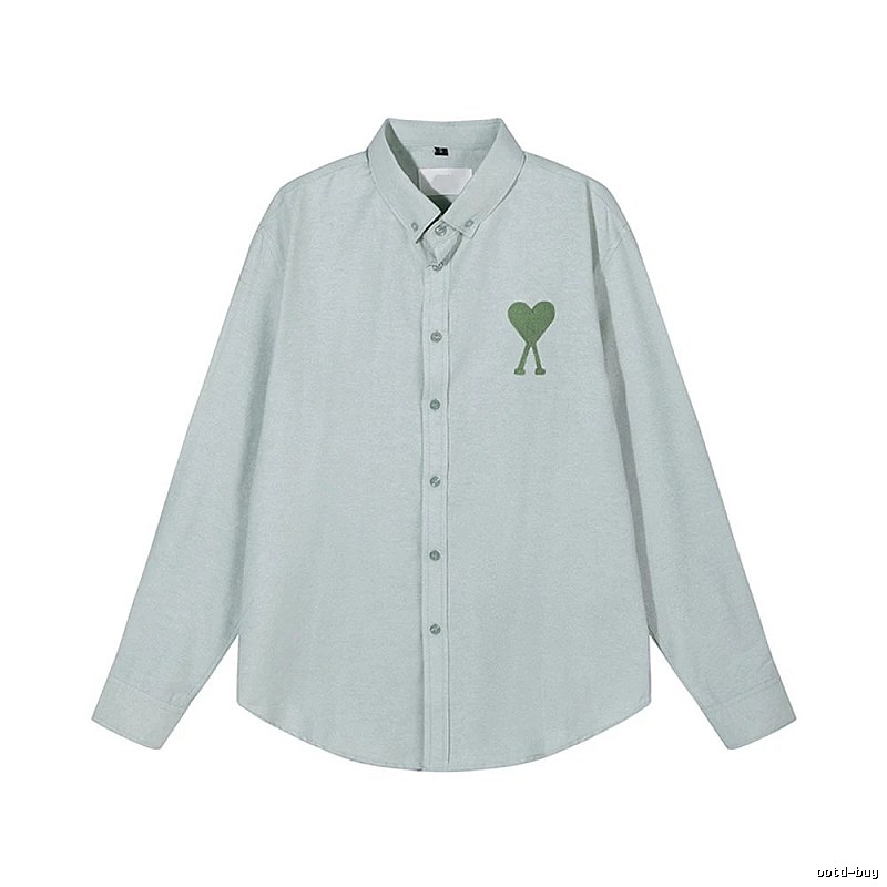 AMI Love Simple Style Grey Shirt