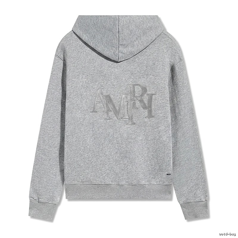 AMIRI grey minimalist style sweatshirt