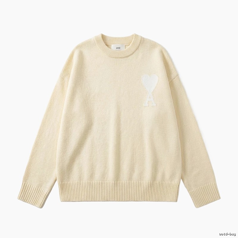 AMIRI Love Style Off-white Sweater