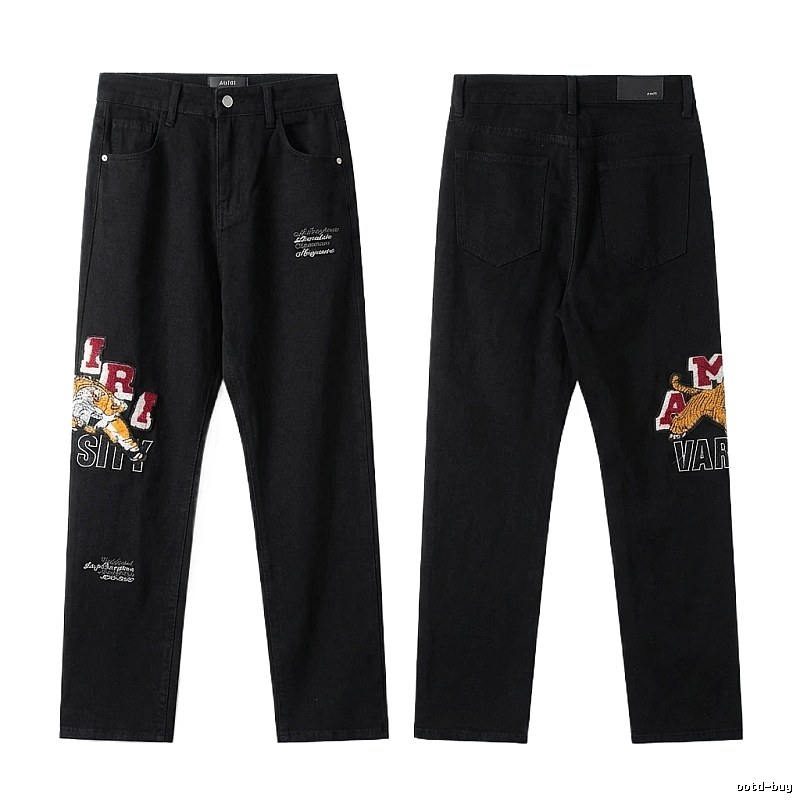 AMIRI retro - style black jeans