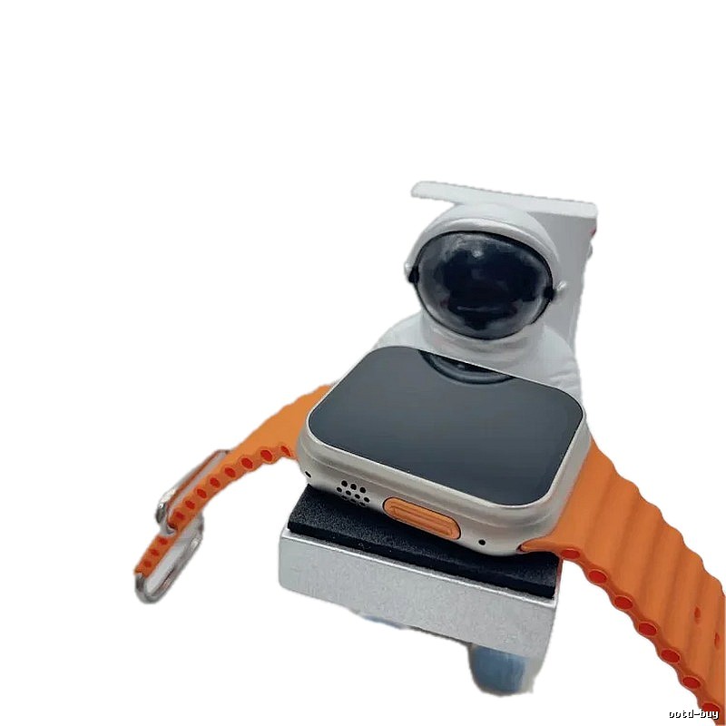 Apple Watch Ultra with Orange Band