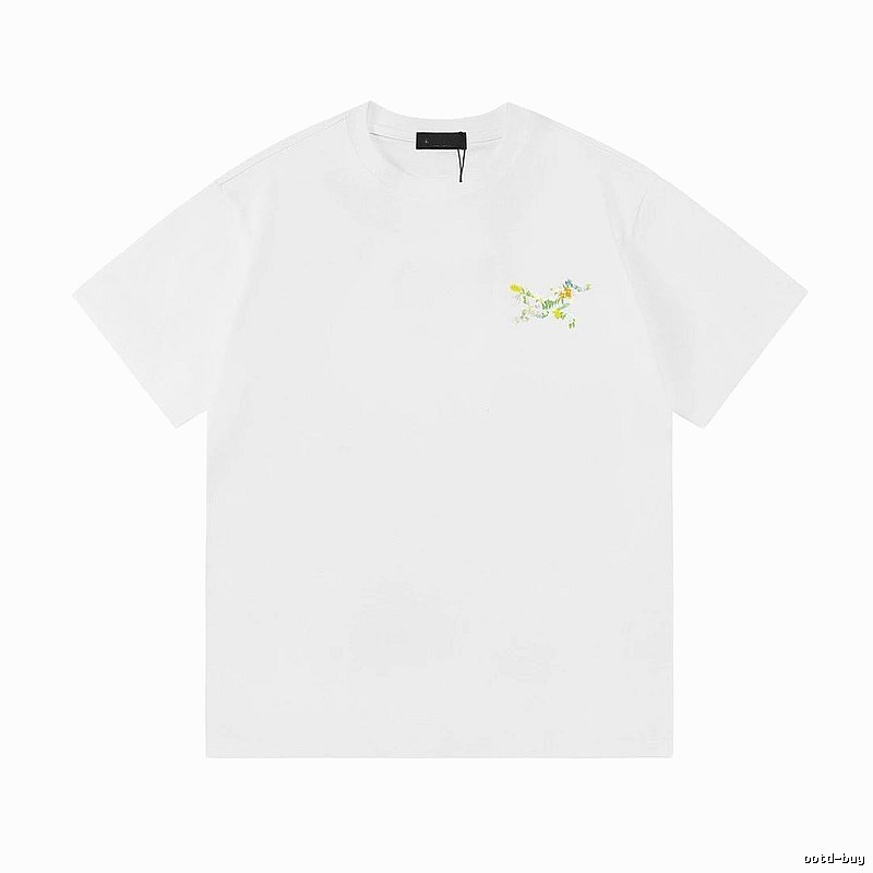 Arc'teryx Floral Print Outdoor Style White T-Shirt