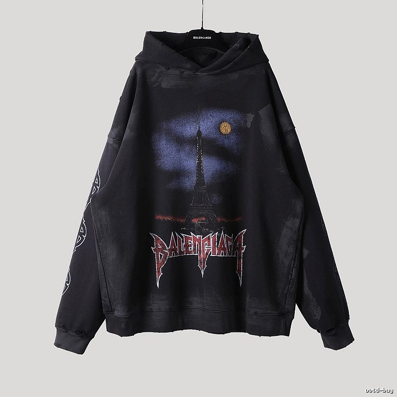 Balenciaga dark style sweatshirt