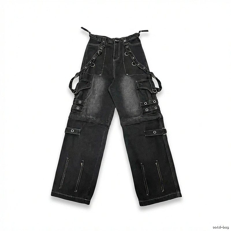 Balenciaga dark workwear style jeans