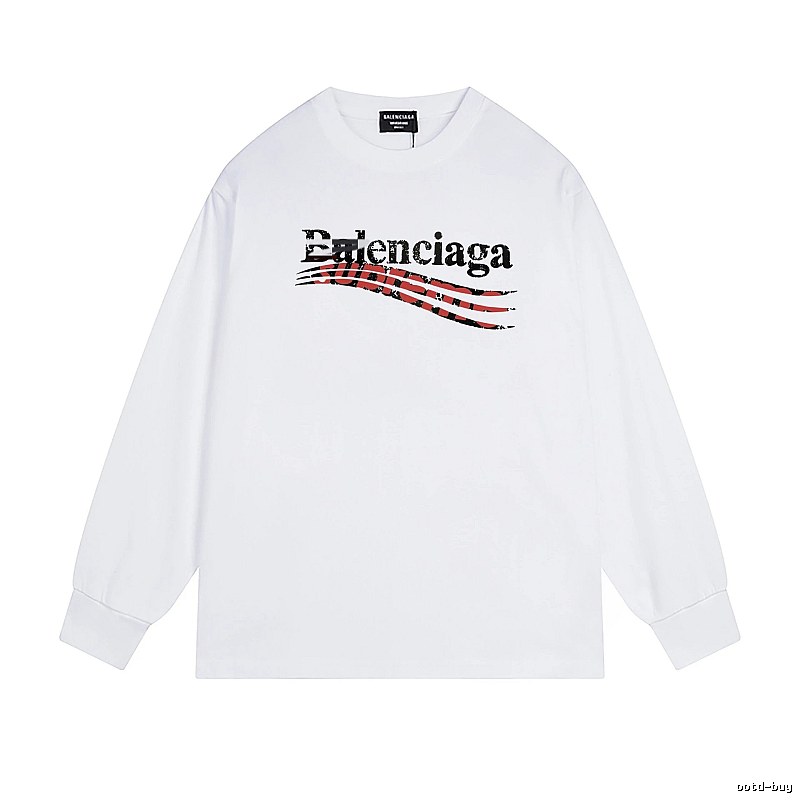 Balenciaga retro-style white T-shirt