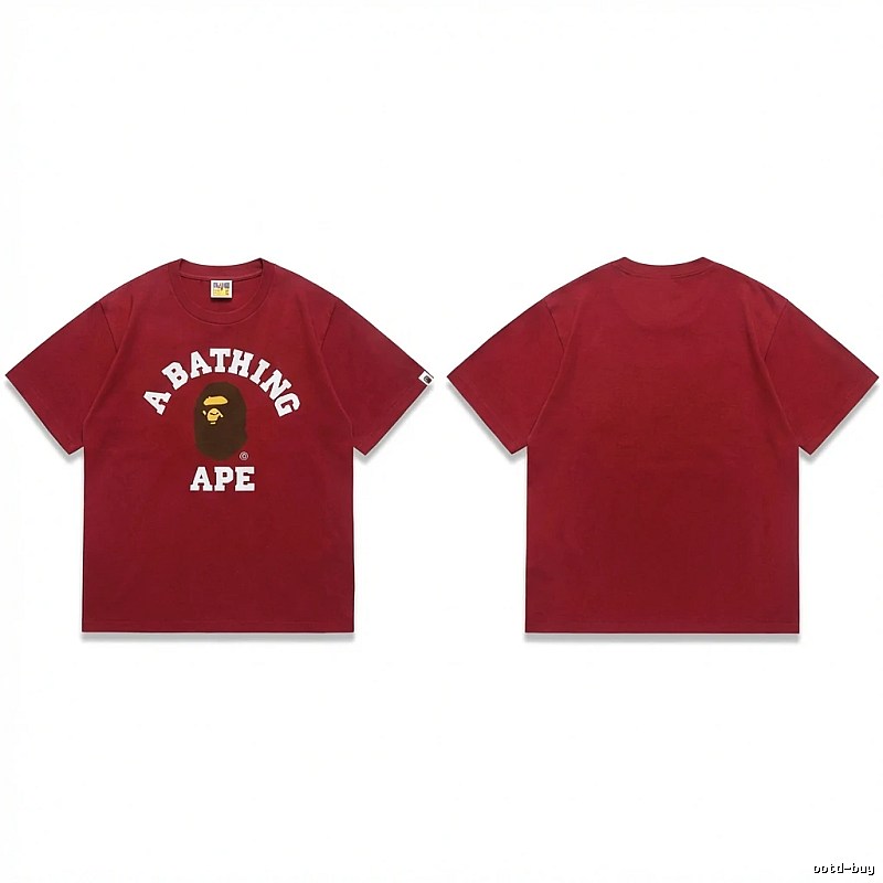 Bape Ape Head Minimalist Style T-shirt