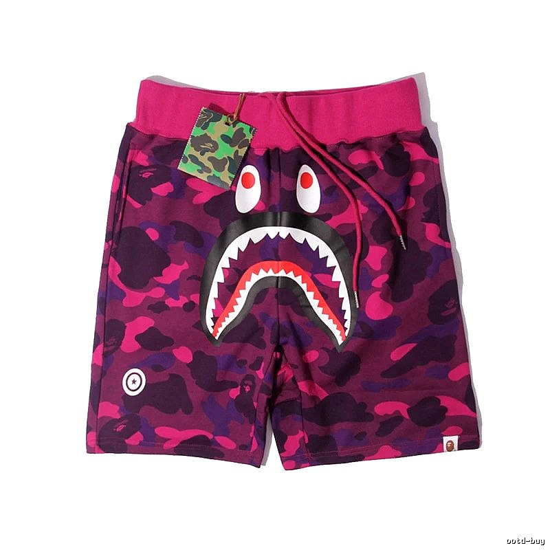 Bape shark camouflage shorts
