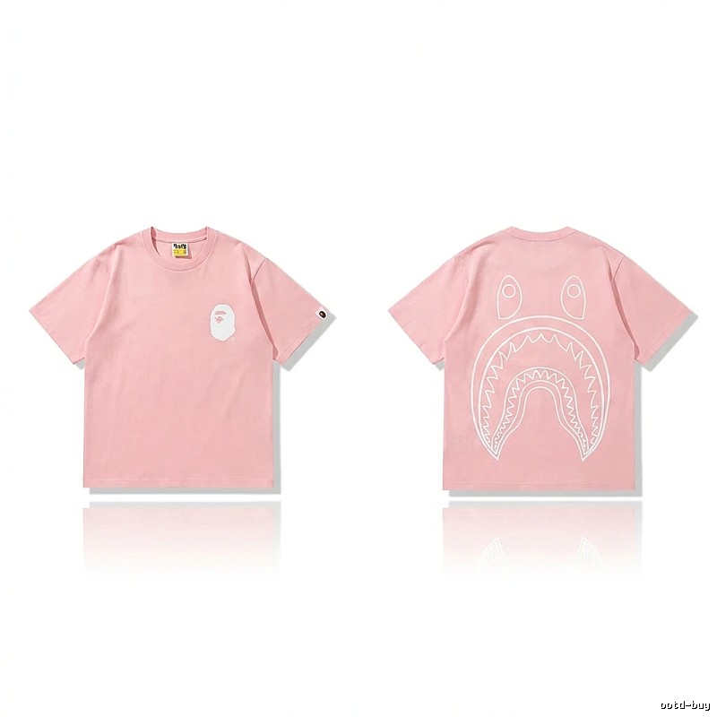 Bape Shark Series Pink T-shirt