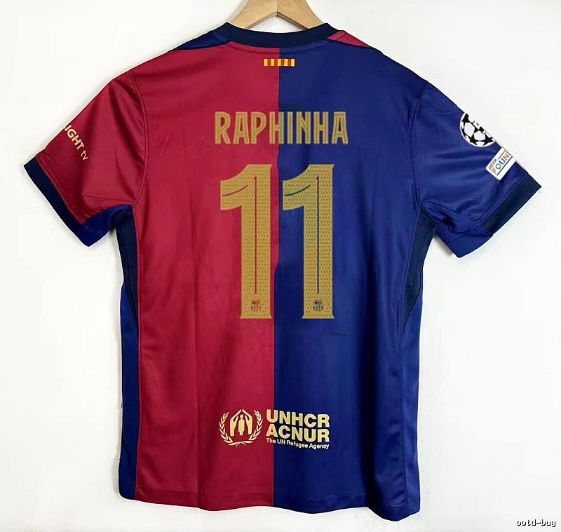 Barcelona Easy Match Gavi #6 soccer jersey Blue Red Barcelona for Everyday Use