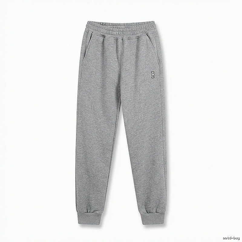 Basic style casual gray sweatpants of MLB