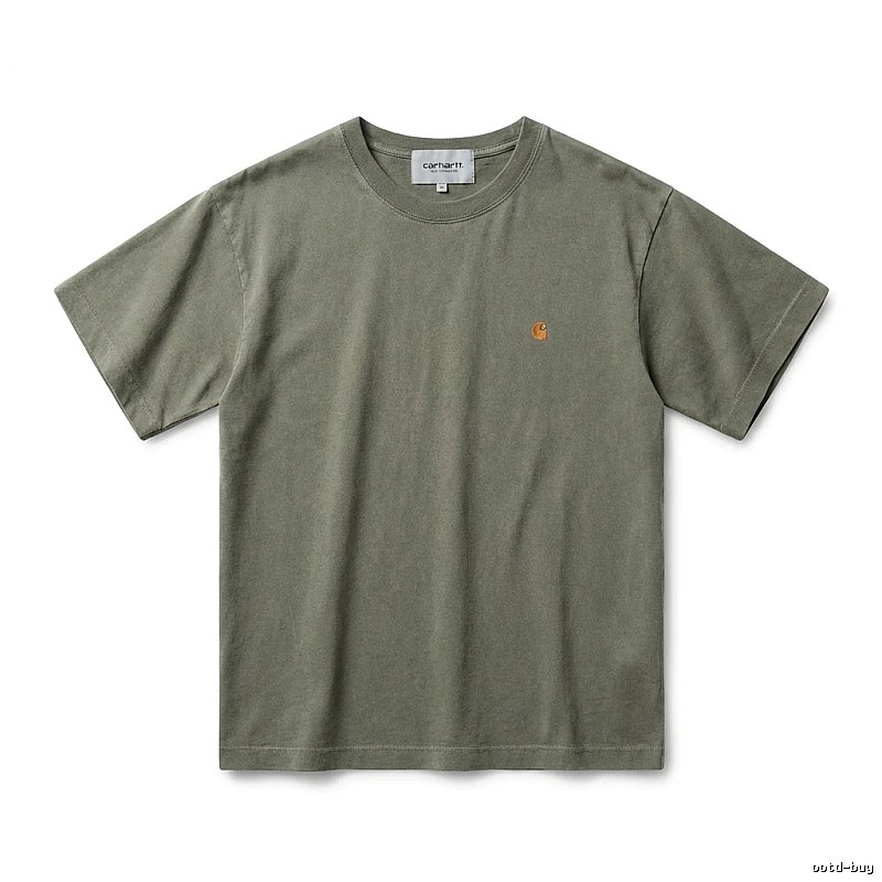 Carhartt basic retro style olive green T-shirt