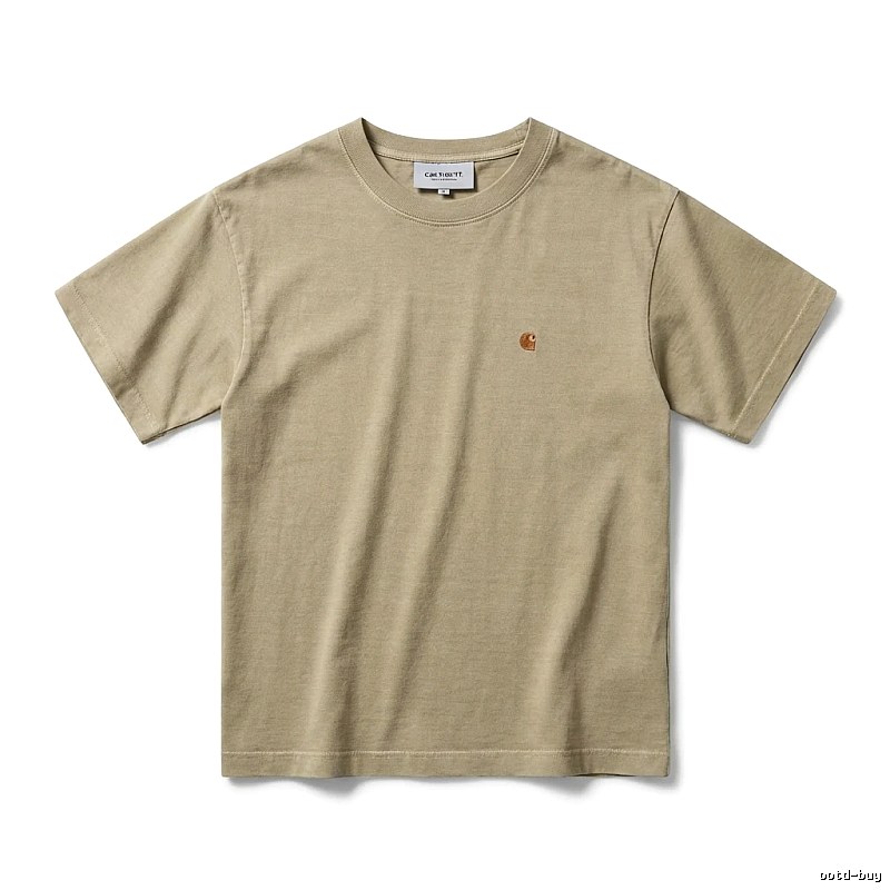 Carhartt Basic Simple Style Khaki T-shirt