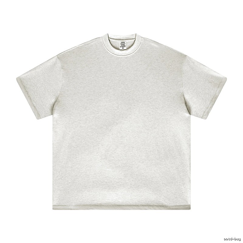 Casual Plain white T-shirt Minimal White Short for Streetwear Looks
