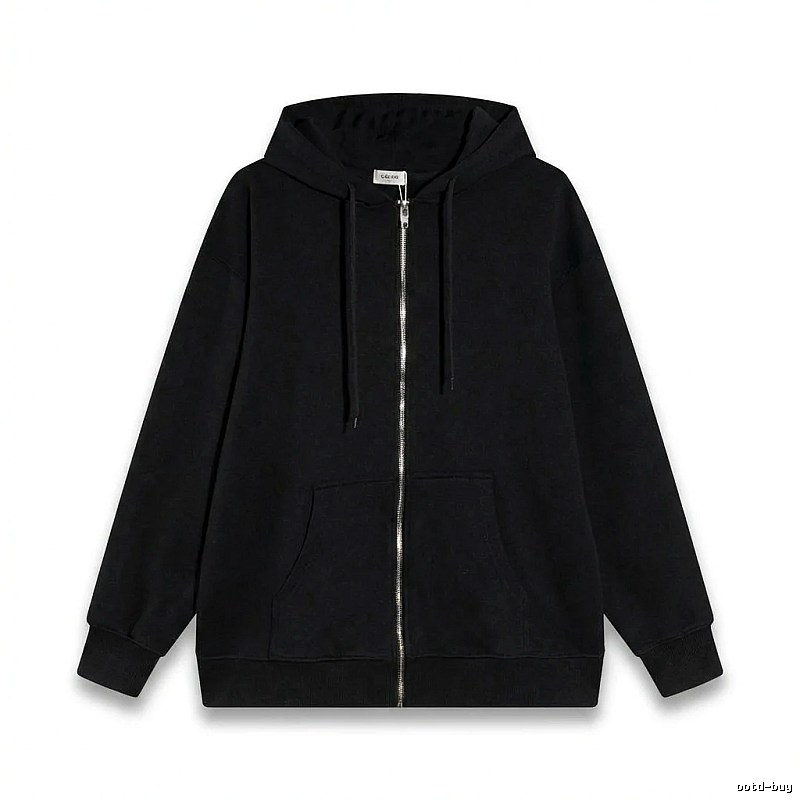 CELINE basic simple black sweatshirt