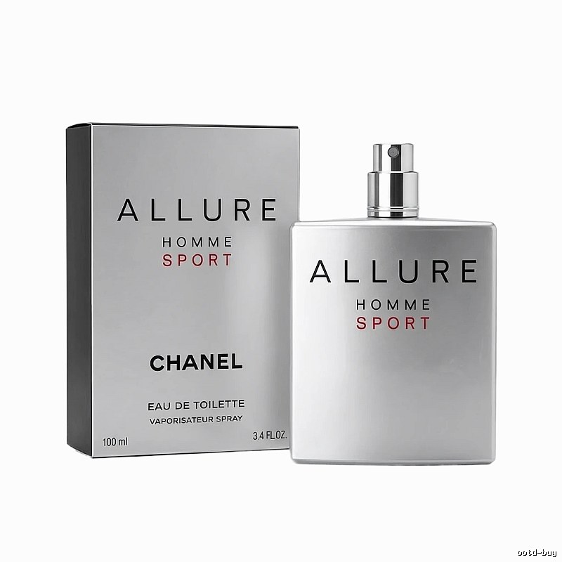 Chanel ALLURE series silver men's perfume