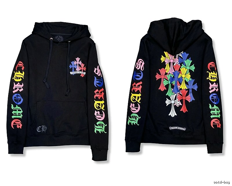 Chrome Hearts Colorful Printed Hoodie