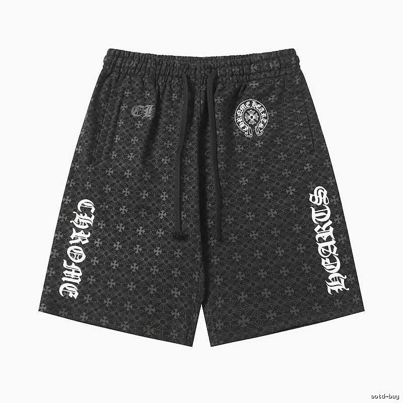 Chrome Hearts Dark Style Shorts
