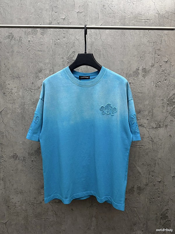 Chrome Hearts Gradient Blue T-shirt