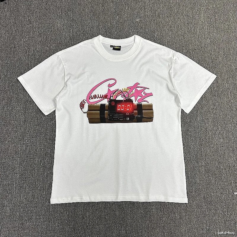 Corteiz Statement Logo T-shirt Black Corteiz for Easy Pairing