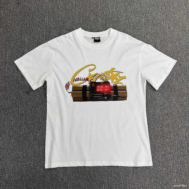 Corteiz Streetwear Logo T-shirt Black Corteiz with Practical Shape