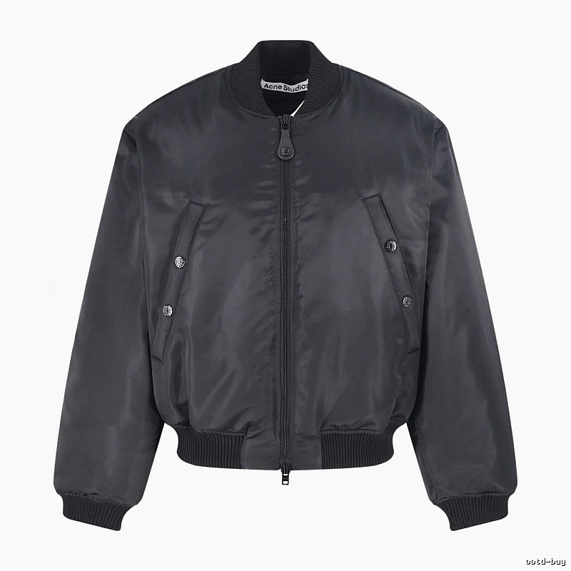 C.P. Bomber Jacket in Charcoal - smooth shell