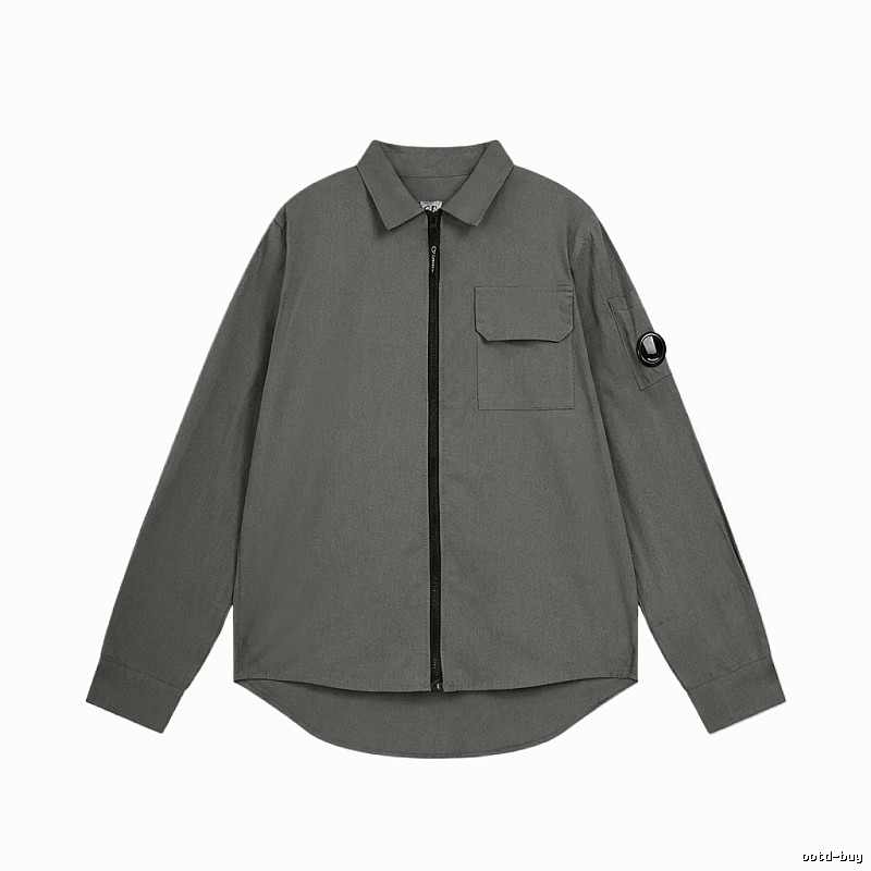 C.P. Grey Workwear Style Shirt