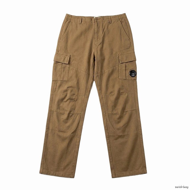 C.P. Workwear Style Khaki Long Trousers
