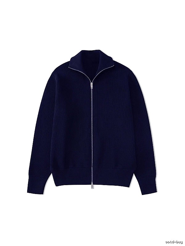 Daily Zip jacket Black Minimalist Full for City Outfits