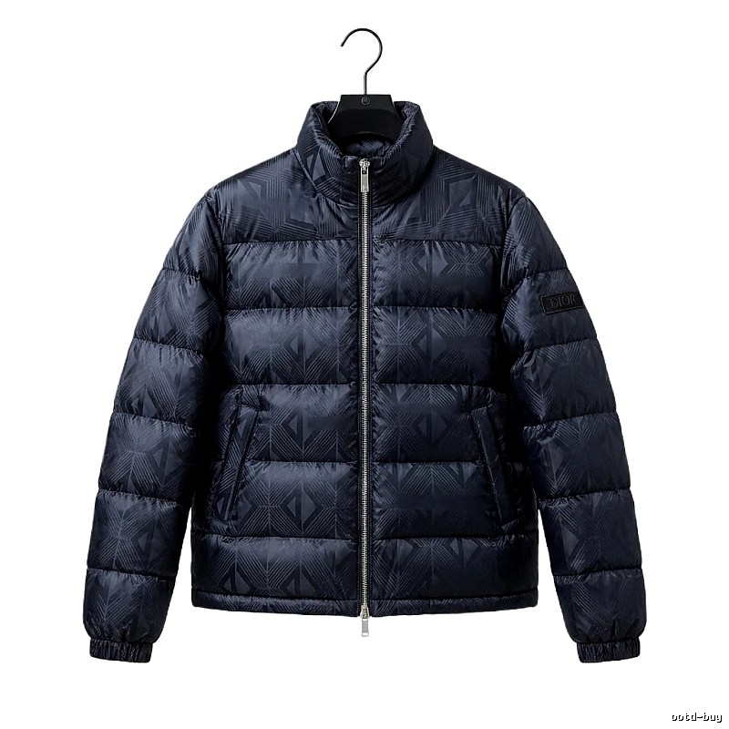 Dior quilted black down jacket
