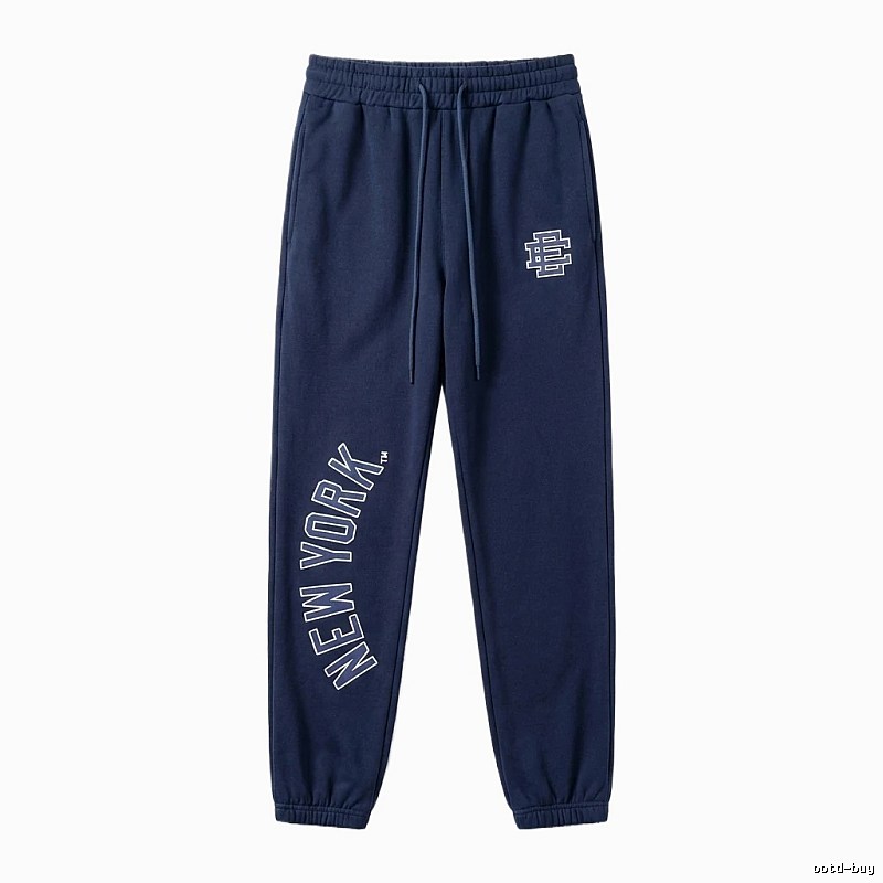 Eric Emanuel New York Style Navy Blue Sweatpants