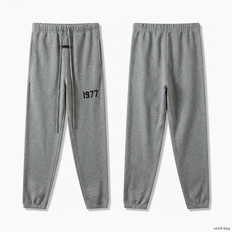 ESSENTIALS 1977 Casual Grey Sweatpants