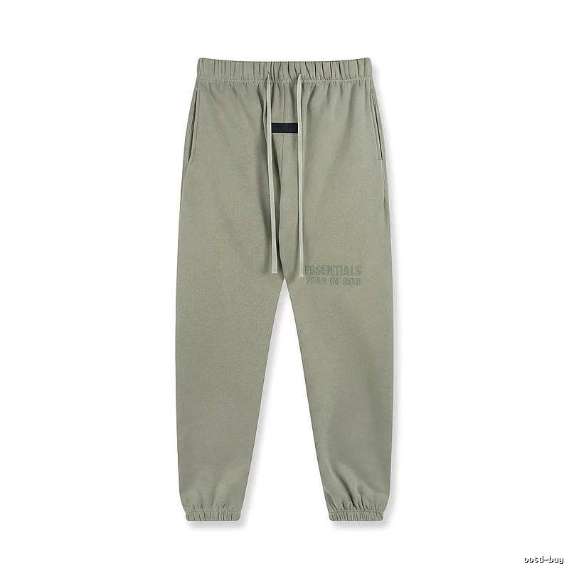 ESSENTIALS Basic Casual Khaki Pants