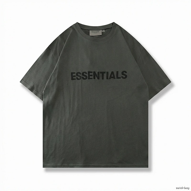 ESSENTIALS Basic Dark Grey T-shirt