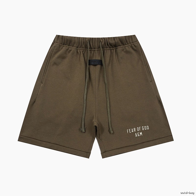 ESSENTIALS Casual Khaki Shorts