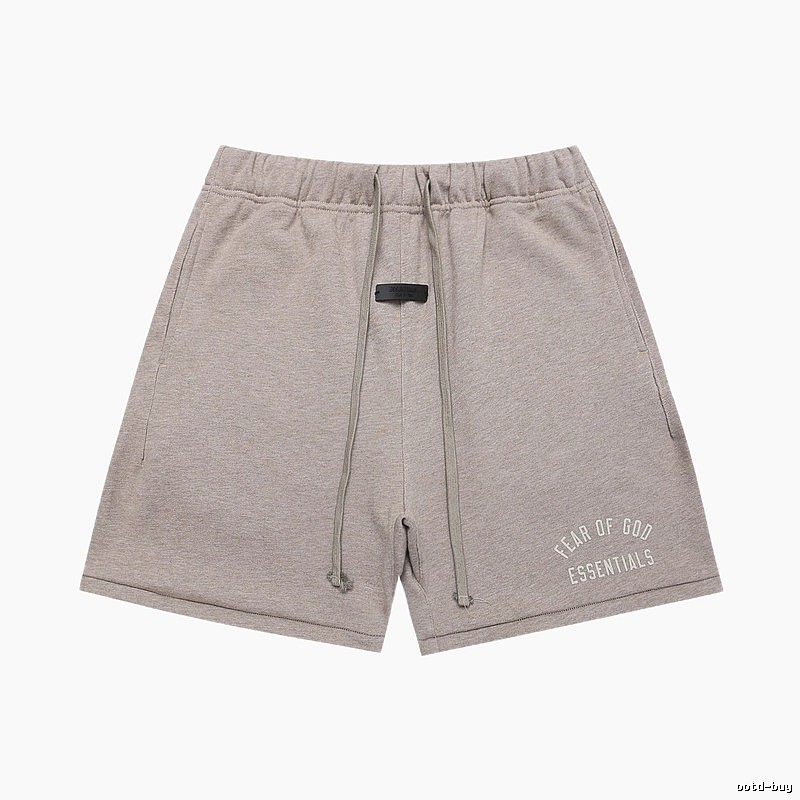 ESSENTIALS Casual Light Grey Shorts