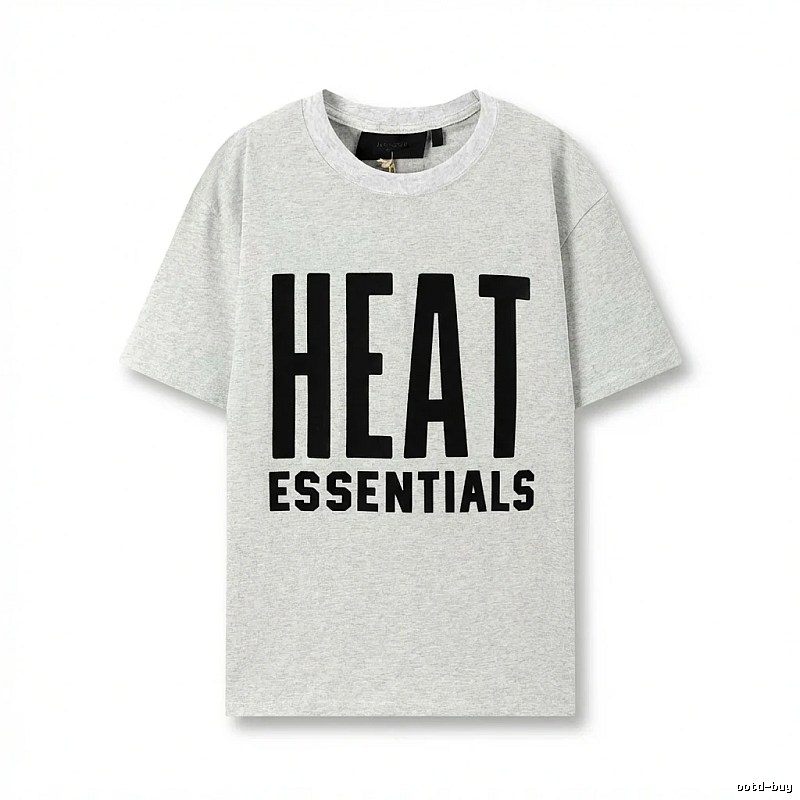 ESSENTIALS HEAT Series Grey T-shirt