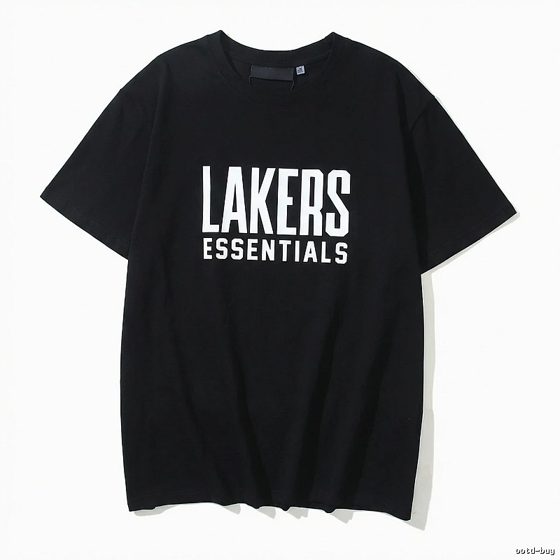 ESSENTIALS minimalist style black T-shirt