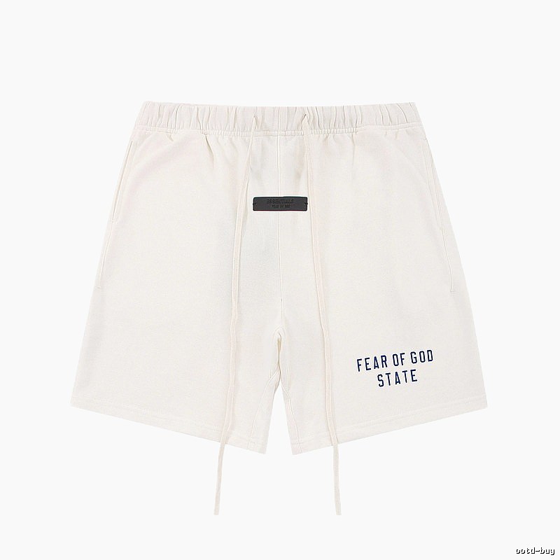 ESSENTIALS minimalist style white shorts