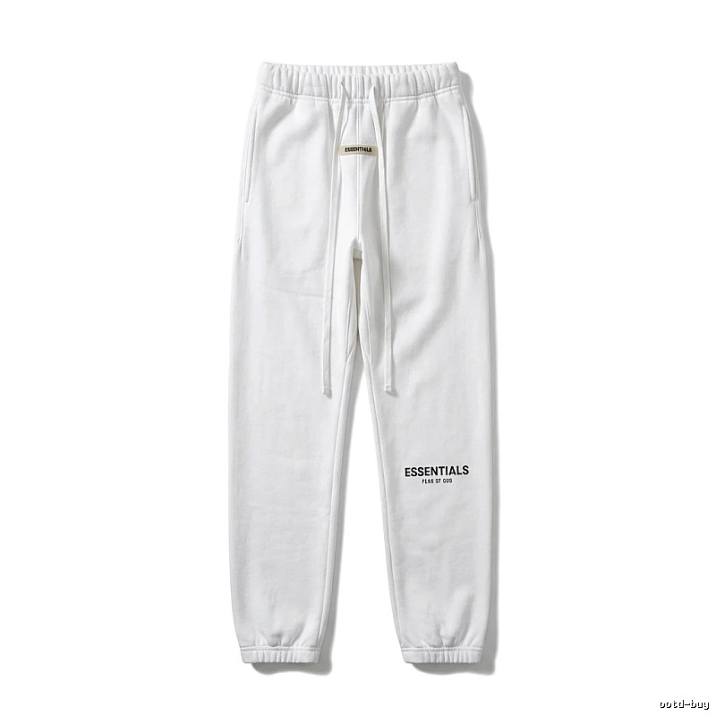 ESSENTIALS Simple Style White Sweatpants