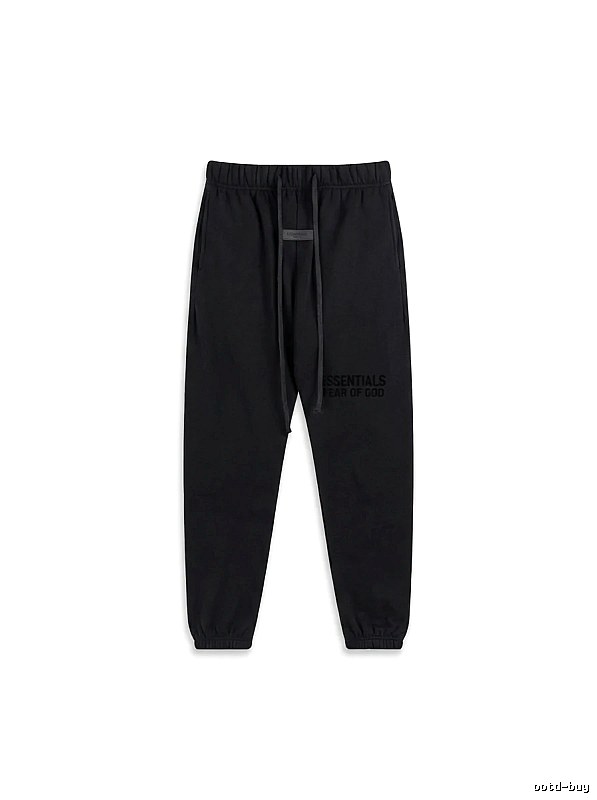 Essentials trendy and cool style black sweatpants