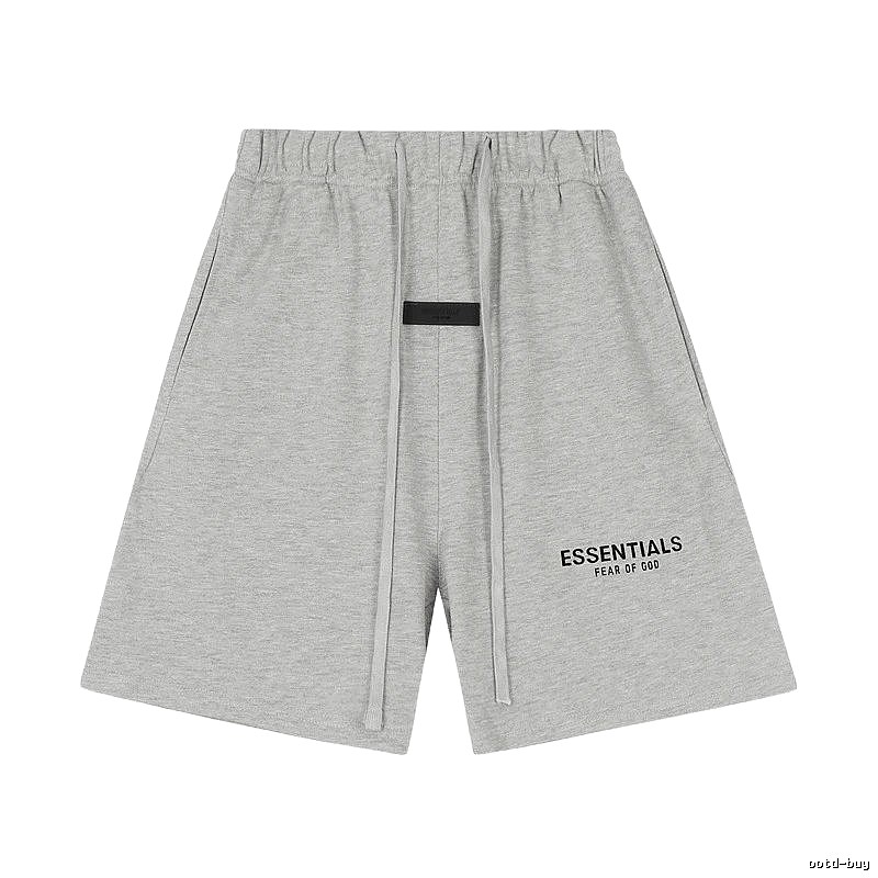 ESSENTIALS Trendy Brand Simple Style Grey Shorts