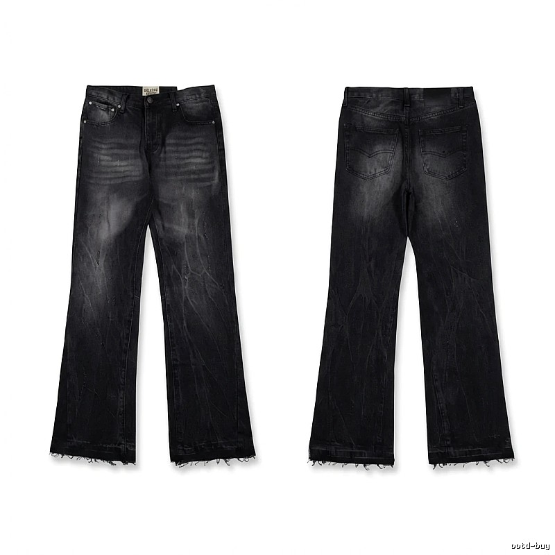 Gallery Dept. Distressed Black Jeans