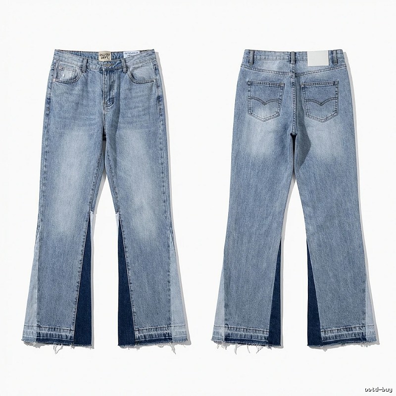 Gallery Dept. distressed light blue jeans