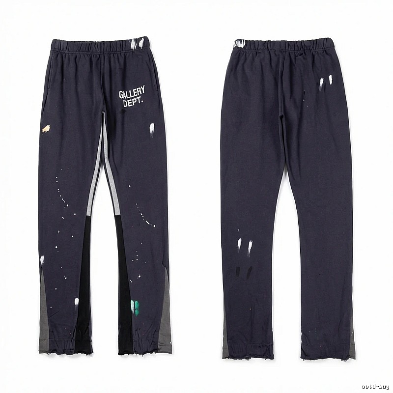 Gallery Dept Graffiti Style Black Pants