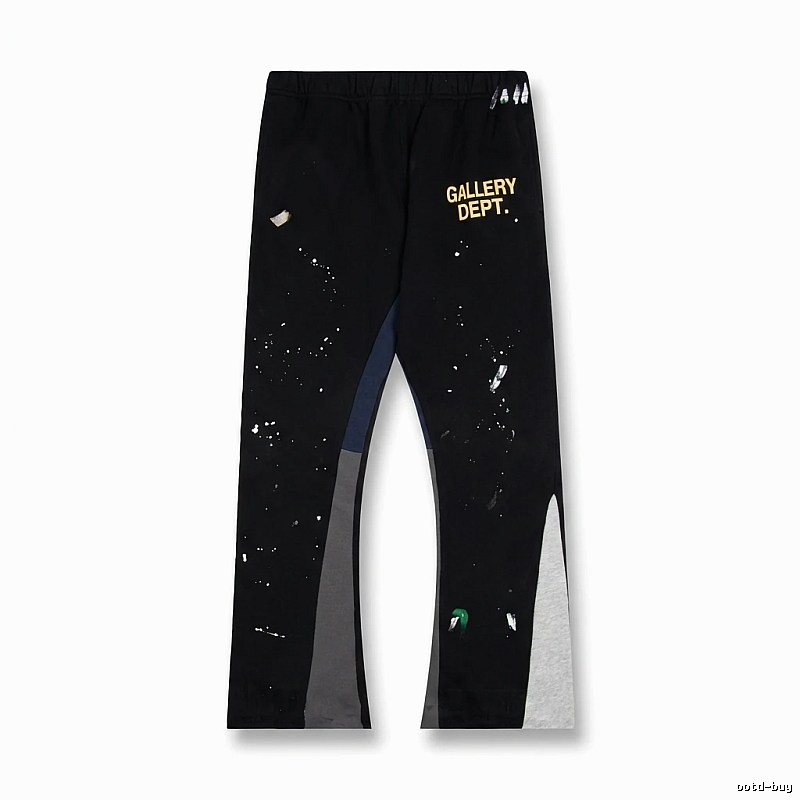Gallery Dept Graffiti Style Black Trousers